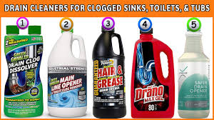 best drain cleaners for clogged sinks