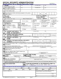 We use the facts you provide on this form to assign you a social security number and to issue you a social security card. Download Free Application For A Social Security Card For People In Us Ss 5 Form Form Download