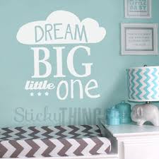 One Wall Art Vinyl Dream Big Wall Decal