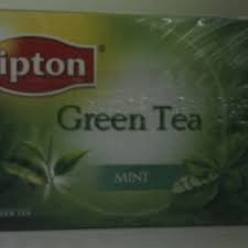 calories in lipton green tea mint