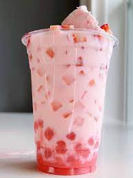 cornstarch boba recipe strawberry ice