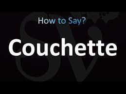 how to ounce couchette correctly
