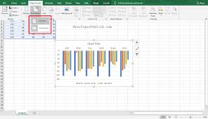 how to rotate charts and worksheet in