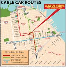 san francisco cable car routes