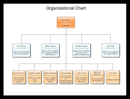 sample organizational charts our