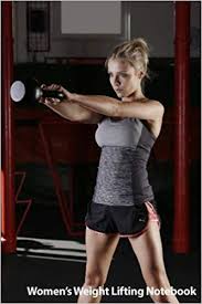 Womens Weight Lifting Notebook Daily Fitness Training
