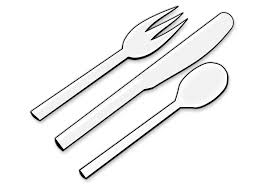 Free coloring sheets to print and download. Coloring Page Cutlery Free Printable Coloring Pages Img 29733