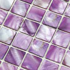 Pearl Tile Stained S Mosaic