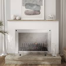 Glass Fireplace Screen Style