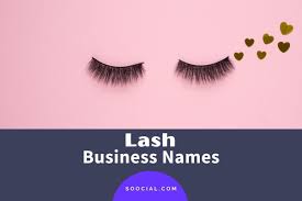 lash business name ideas