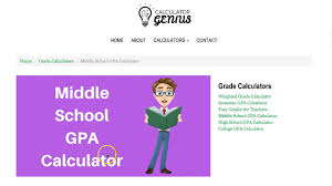 Grade Calculator Middle School Gpa Calculator