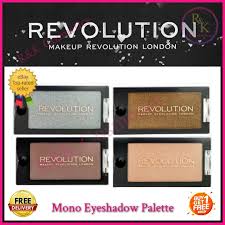 revolution mono eyeshadow range brand