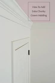 How To Add Extra Beefy Crown Molding