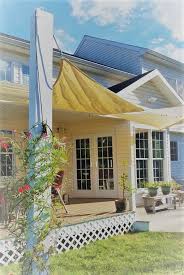 Simple Retractable Patio Shade Sail