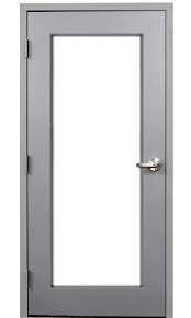 Fire Rated Commercial Steel Doors With