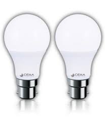 Cema Lighting 3w Led Bulbs Cool Day Light Pack Of 2