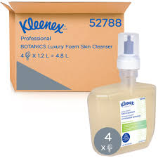kleenex botanics luxury foam skin