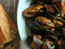 quick mussels fra diavolo