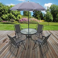 Garden Patio Furniture Set Outdoor 6pc