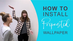 how to install prepasted wallpaper