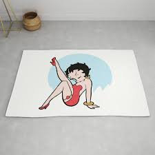 betty boop rug by mbahpit society6