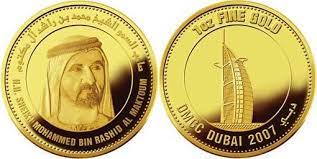 dubai s first souvenir gold coin will