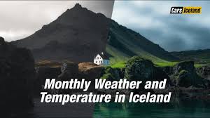 monthly weather and rature in iceland