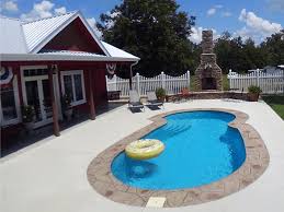 Home Fiberglass Inground Pools Pool