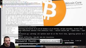 bruteforce a bitcoin wallet