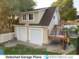 Pictures Of Detached Garages Plans By