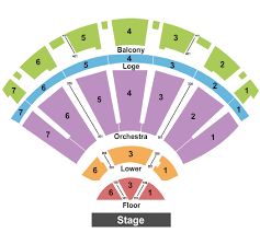 bellco theatre tickets seating chart