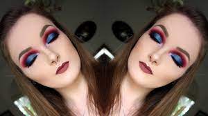 blue cut crease eyeshadow tutorial