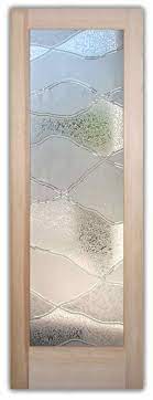 privacy through abstract etched glass