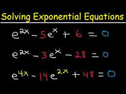 Solving Exponential Equations In