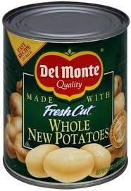 del monte whole new potatoes 29 oz