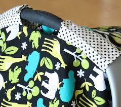 Baby Car Seat Cover Tutorial