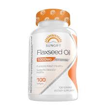 sungift flaxseed oil 1000mg 100