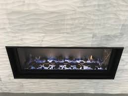 to install tile on a linear fireplace