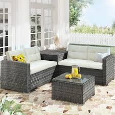 Outdoor Furniture Seactional Sofa Set