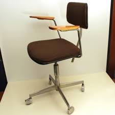 Wooden chair and benches,study desk and chair, blackboard. Labofa Mobler As Office Chair 1960s 30893