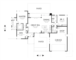 desert contemporary style house plan
