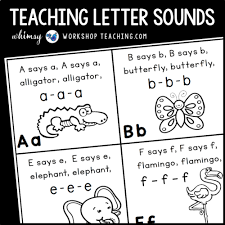 tips for teaching letter sounds