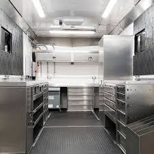 custom enclosed trailers cabinets