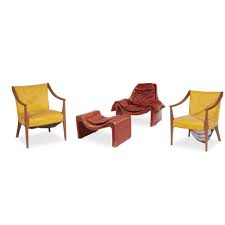 I love your version of the mid century modern armchair. Lot 49 A Pair Of Mid Century Modern Armchairs And A