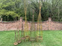 Willow Obelisk Work With Hedges