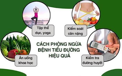 Duy trì cân nặng hợp lý, ăn uống khoa học, tập luyện đều đặn và kiểm tra đường huyết định kỳ giúp phòng ngừa tiểu đường hiệu quả