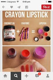 colorful lip balm with crayons