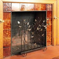 51 Decorative Fireplace Screens To