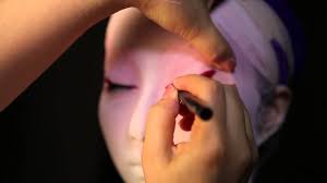geisha s traditional makeup pop an