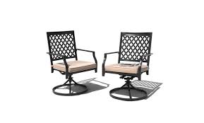 Off On 2pc Swivel Patio Chairs 360 D